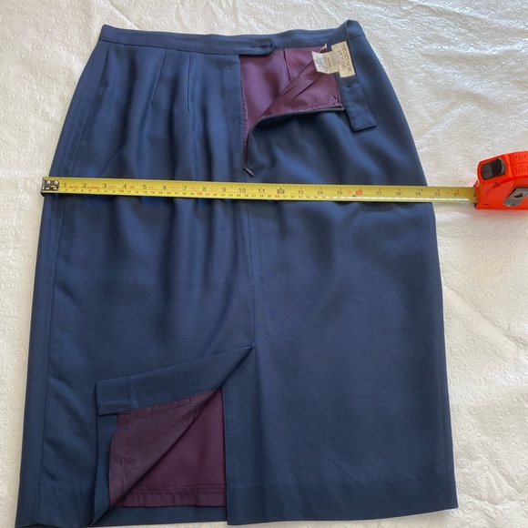 VINTAGE HERITAGE HOUSE 100%VISCOSE PENCIL-SKIRT Sz 12 - Picture 10 of 12